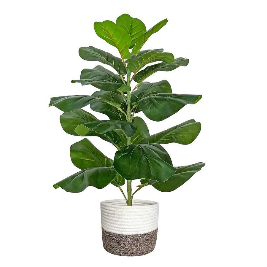 Ficus Lyrata Tree - Artificial Fiddle Leaf Fig Tree Faux