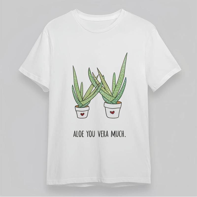 Men'S Round Neck T Shirt Aloe  - مراجعة Aloe Vera Pot وسعره