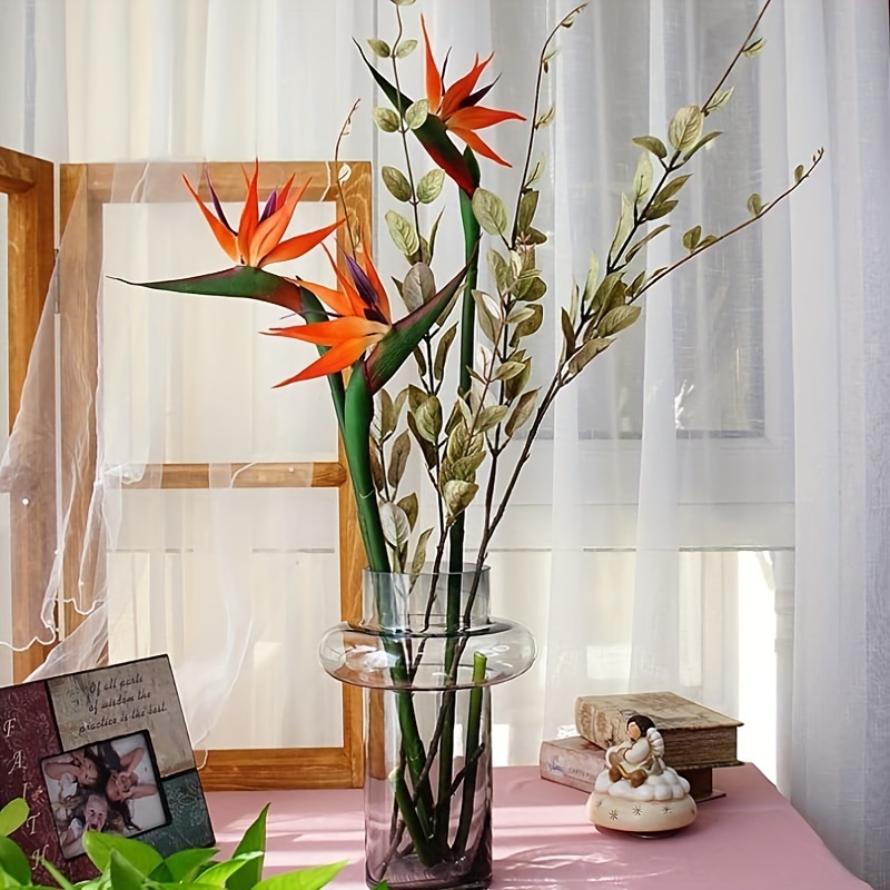 3pcs Artificial Bird Of Paradi - مراجعة Bird Paradise Strelitzia وسعره