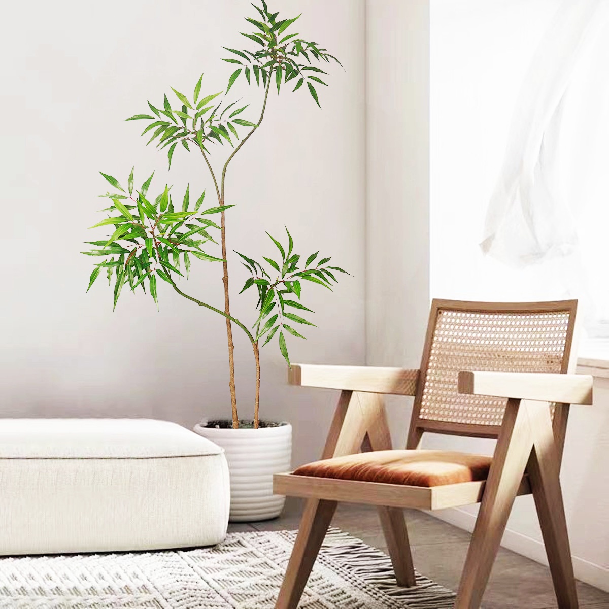 130-160CM Artificial Banyan Tr - مراجعة Dracaena Marginata وسعره