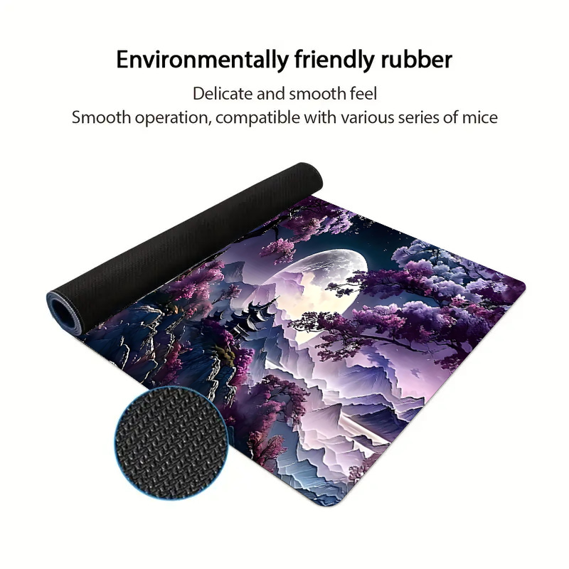 Purple mountain moon Mouse Pad - مراجعة Tradescantia Purple وسعره