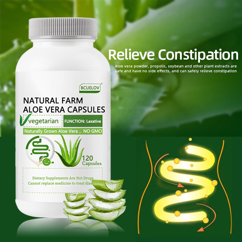 Natural Farm Aloe Vera Capsule - مراجعة Aloe Vera Pot وسعره