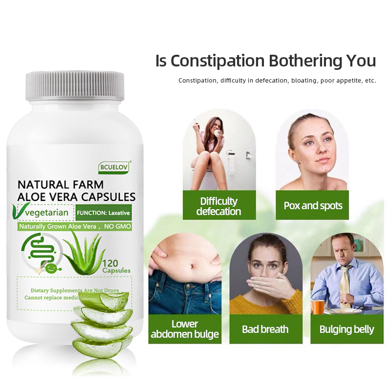 Natural Farm Aloe Vera Capsule - مراجعة Aloe Vera Pot وسعره