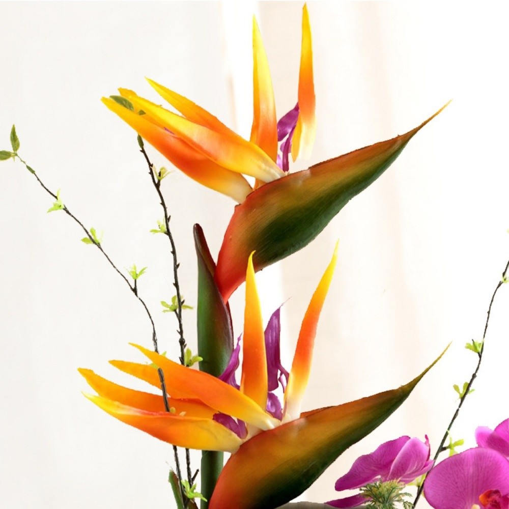 Long Stem Artificial Bird of P - مراجعة Bird Paradise Strelitzia وسعره