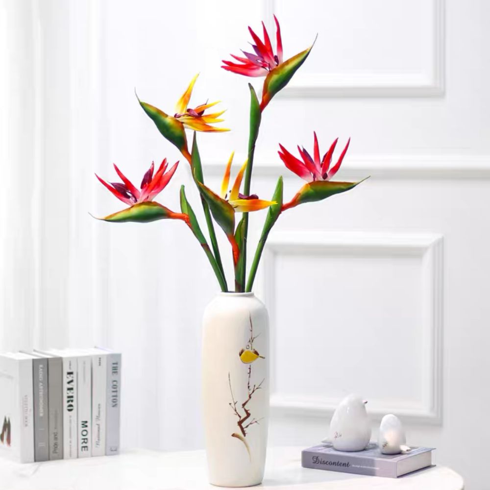 Long Stem Artificial Bird of P - مراجعة Bird Paradise Strelitzia وسعره