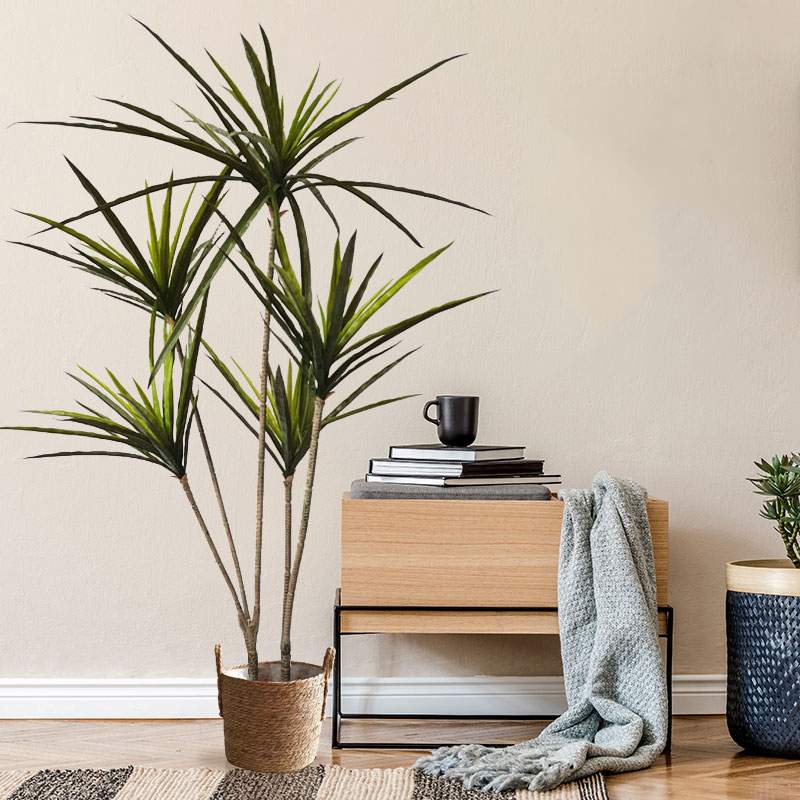 90-120cm Large Artificial Drac - مراجعة Dracaena Marginata وسعره