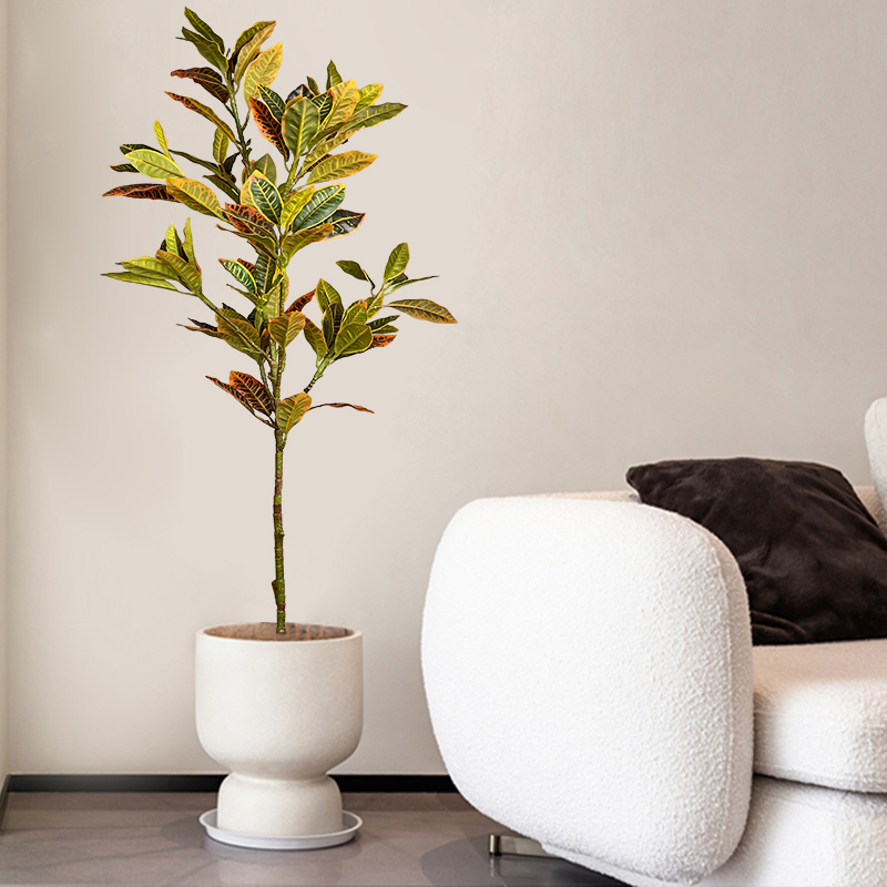 120cm Large Fake Ficus Tree Ar - مراجعة Ficus Lyrata Tree وسعره
