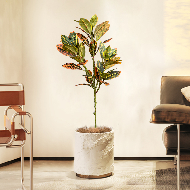 120cm Large Fake Ficus Tree Ar - مراجعة Ficus Lyrata Tree وسعره