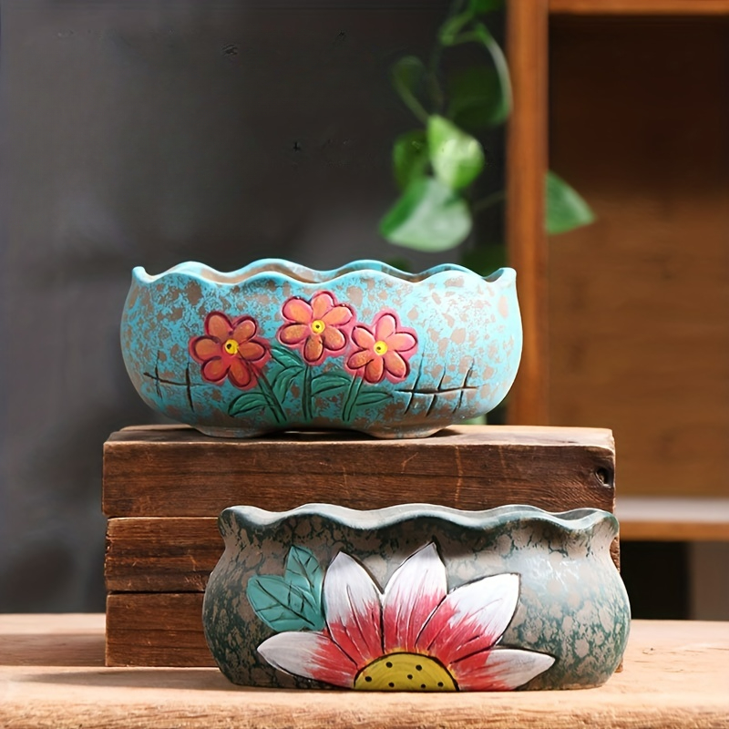 Succulent Flower Pot Ceramic L - مراجعة Pilea Peperomioides وسعره