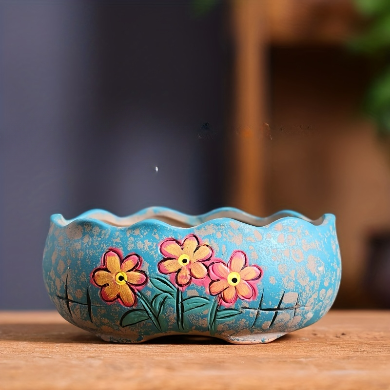 Succulent Flower Pot Ceramic L - مراجعة Pilea Peperomioides وسعره