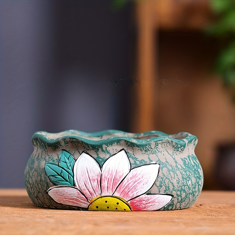Succulent Flower Pot Ceramic L - مراجعة Pilea Peperomioides وسعره