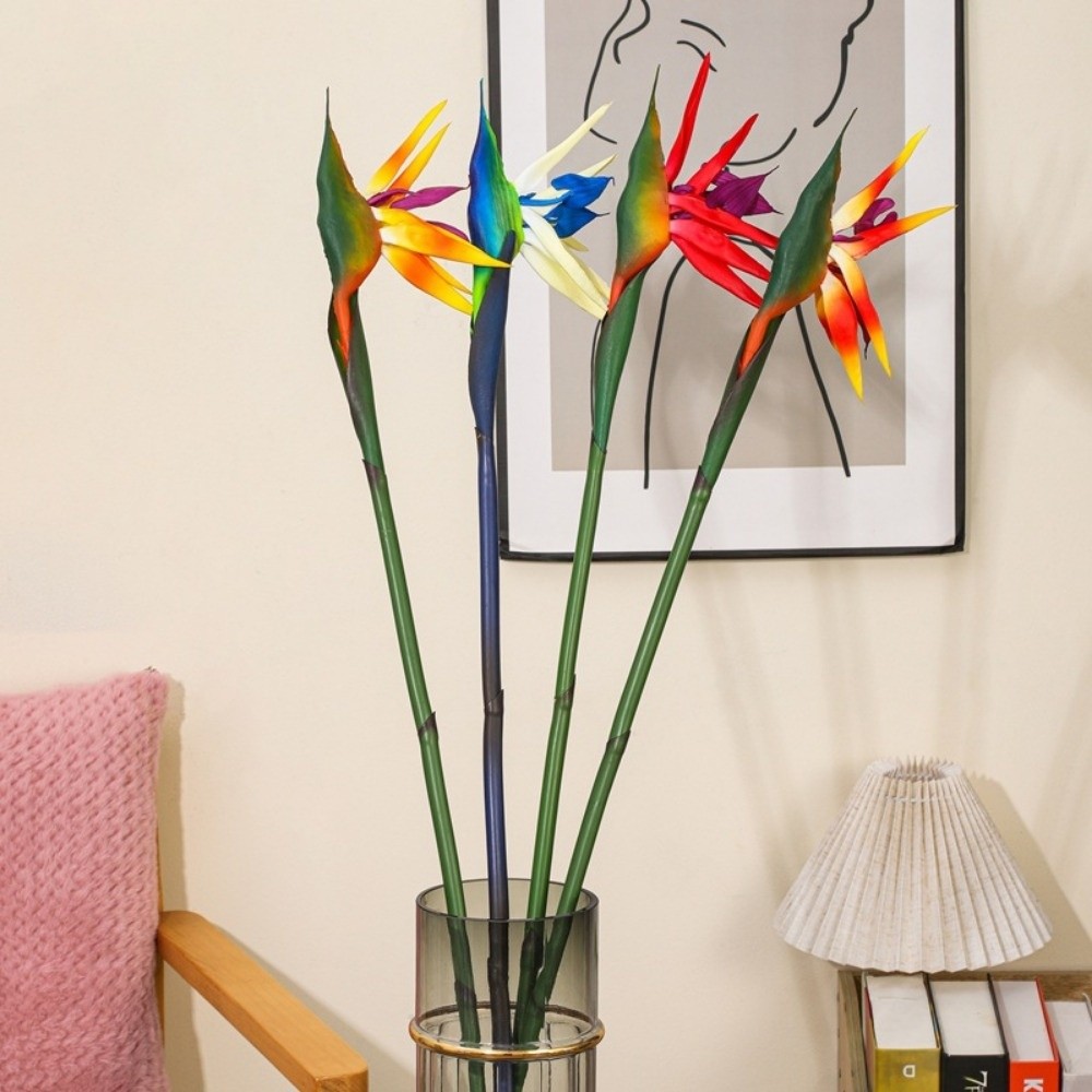Long Stem Artificial Bird of P - مراجعة Bird Paradise Strelitzia وسعره