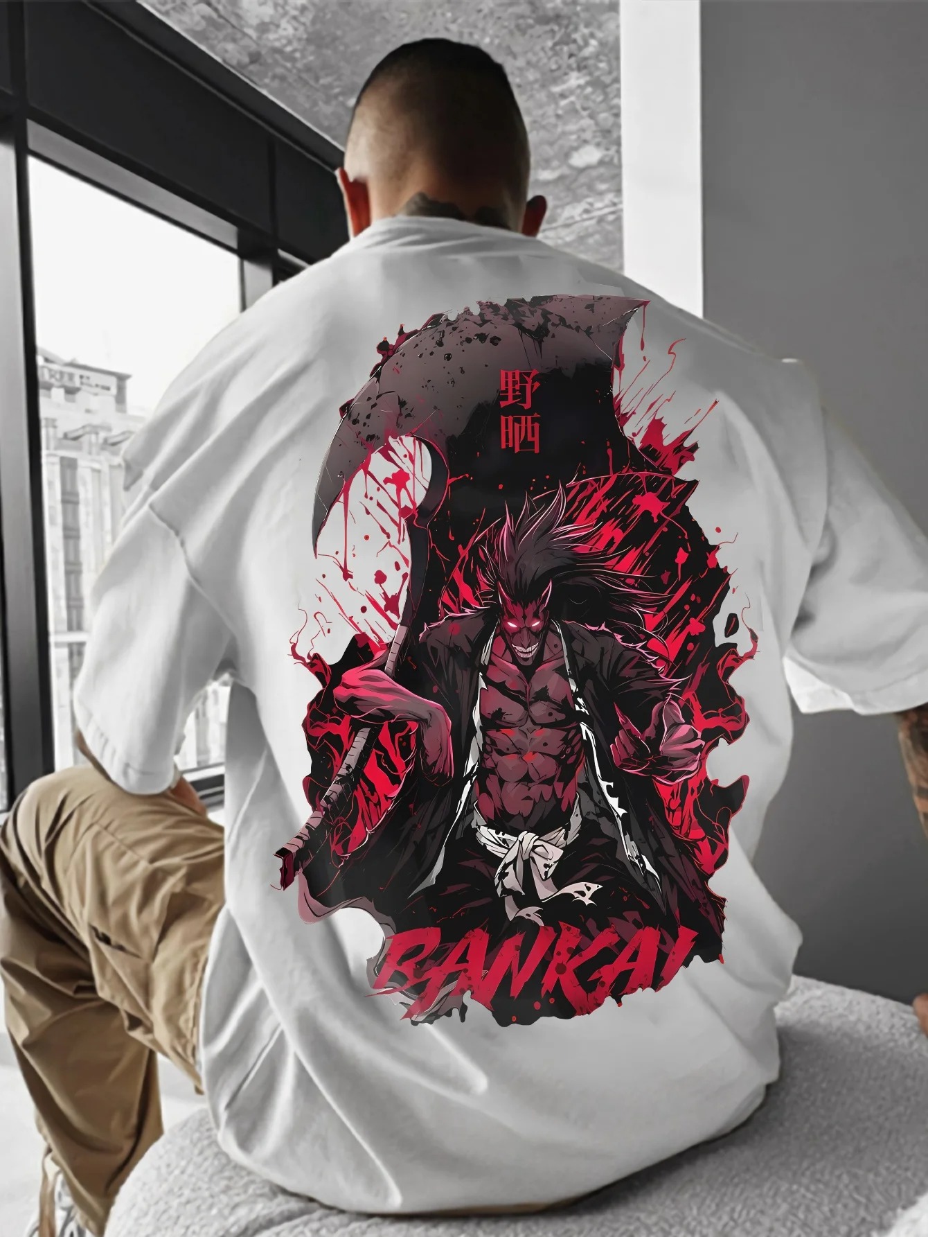 2026 BLEACH Kenpachi T-shirt A - مراجعة Aglaonema Red وسعره