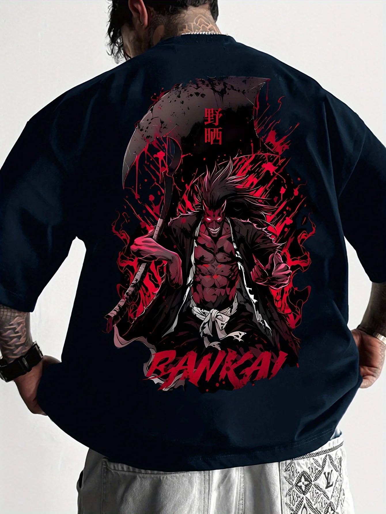 2026 BLEACH Kenpachi T-shirt A - مراجعة Aglaonema Red وسعره