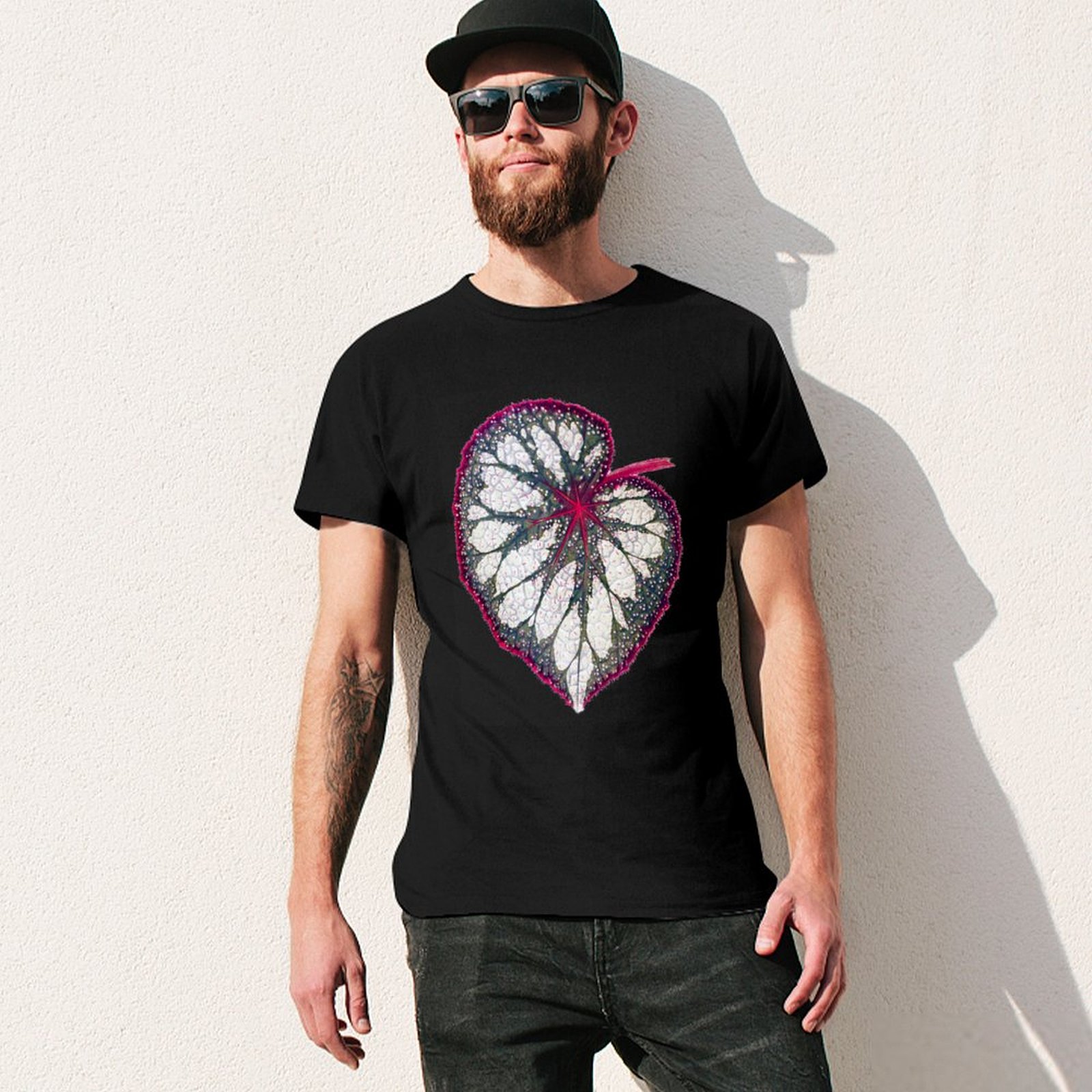 Begonia rex T-Shirt Work Outdo - مراجعة Begonia Rex وسعره