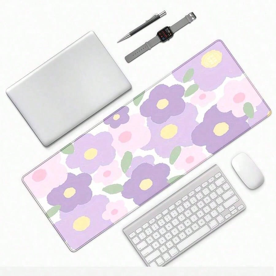 Purple Flower Mouse Pad - Larg - مراجعة Tradescantia Purple وسعره