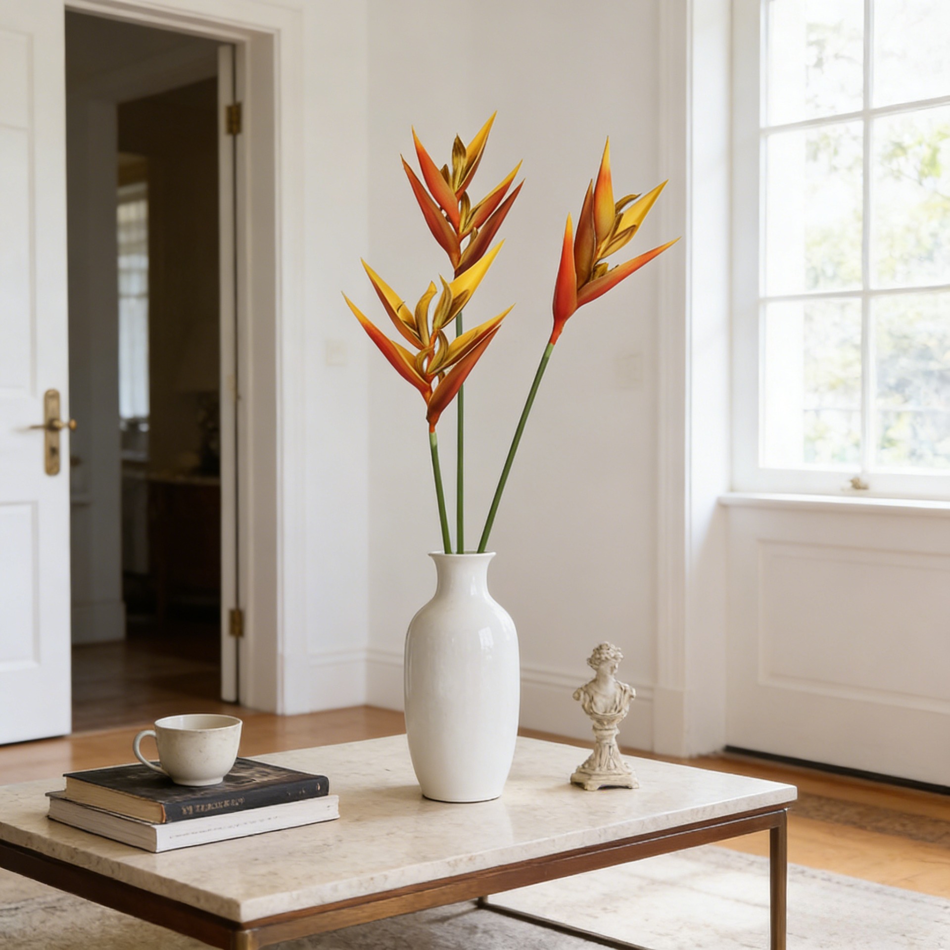 36.6 Inch Artificial Bird of P - مراجعة Bird Paradise Strelitzia وسعره
