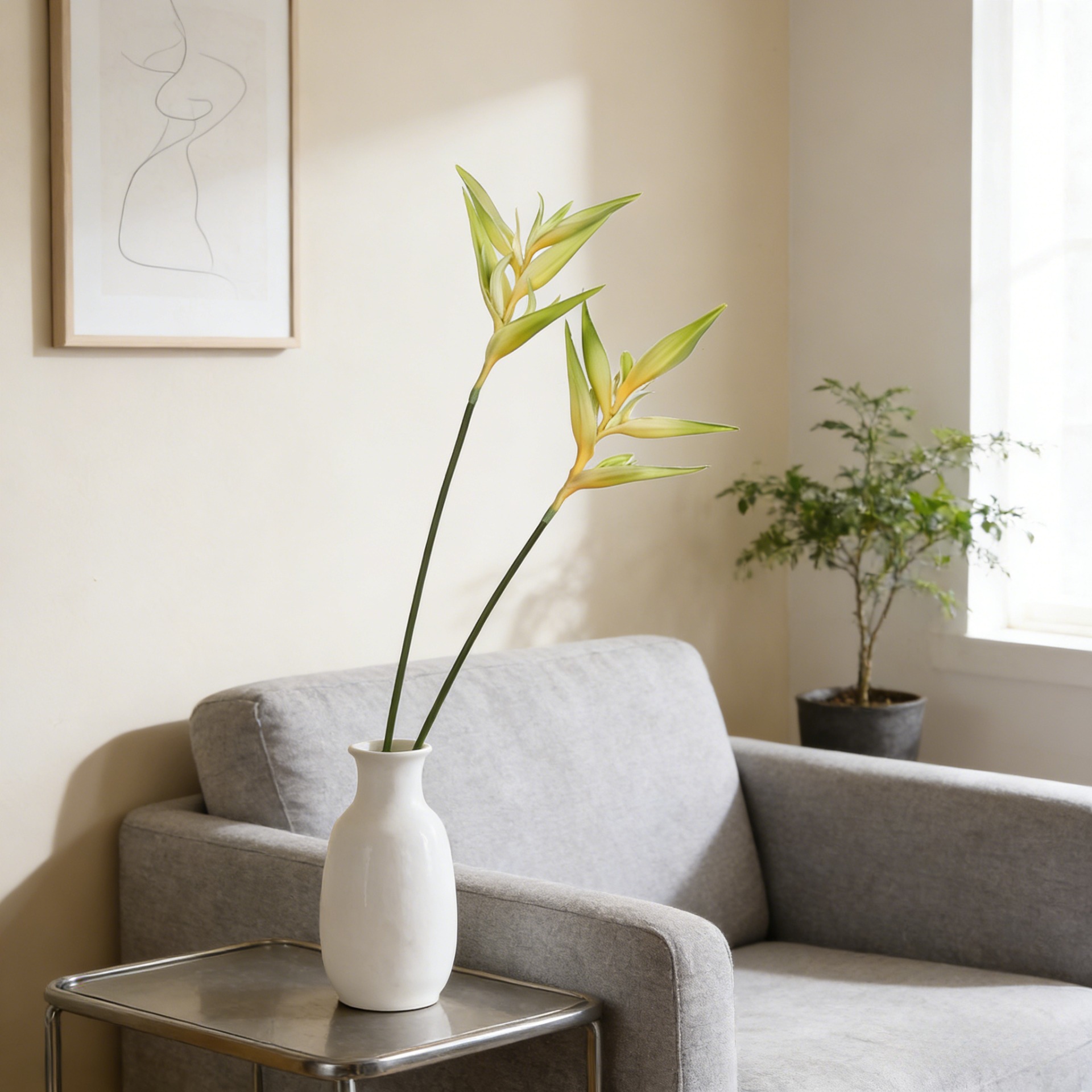 36.6 Inch Artificial Bird of P - مراجعة Bird Paradise Strelitzia وسعره