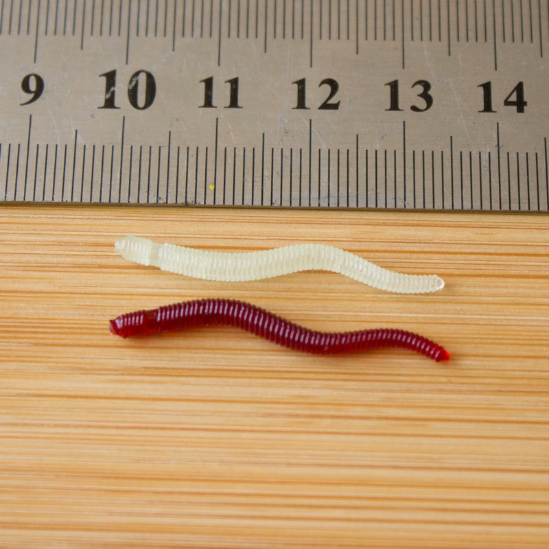 50Pcs Fishing Lures Lifelike F - مراجعة Aglaonema Red وسعره