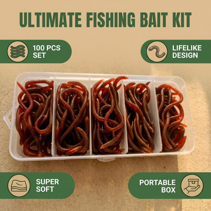 100pcs Soft Lure Bass Bream Bl - مراجعة Aglaonema Red وسعره