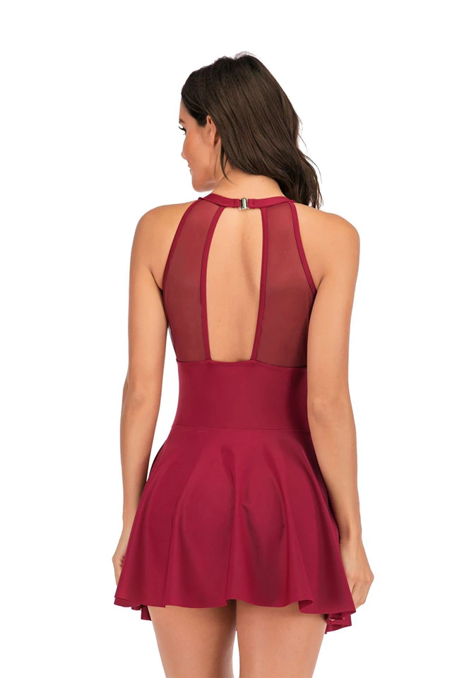 Women SwimdrWith Shorts Sexy H - مراجعة Aglaonema Red وسعره