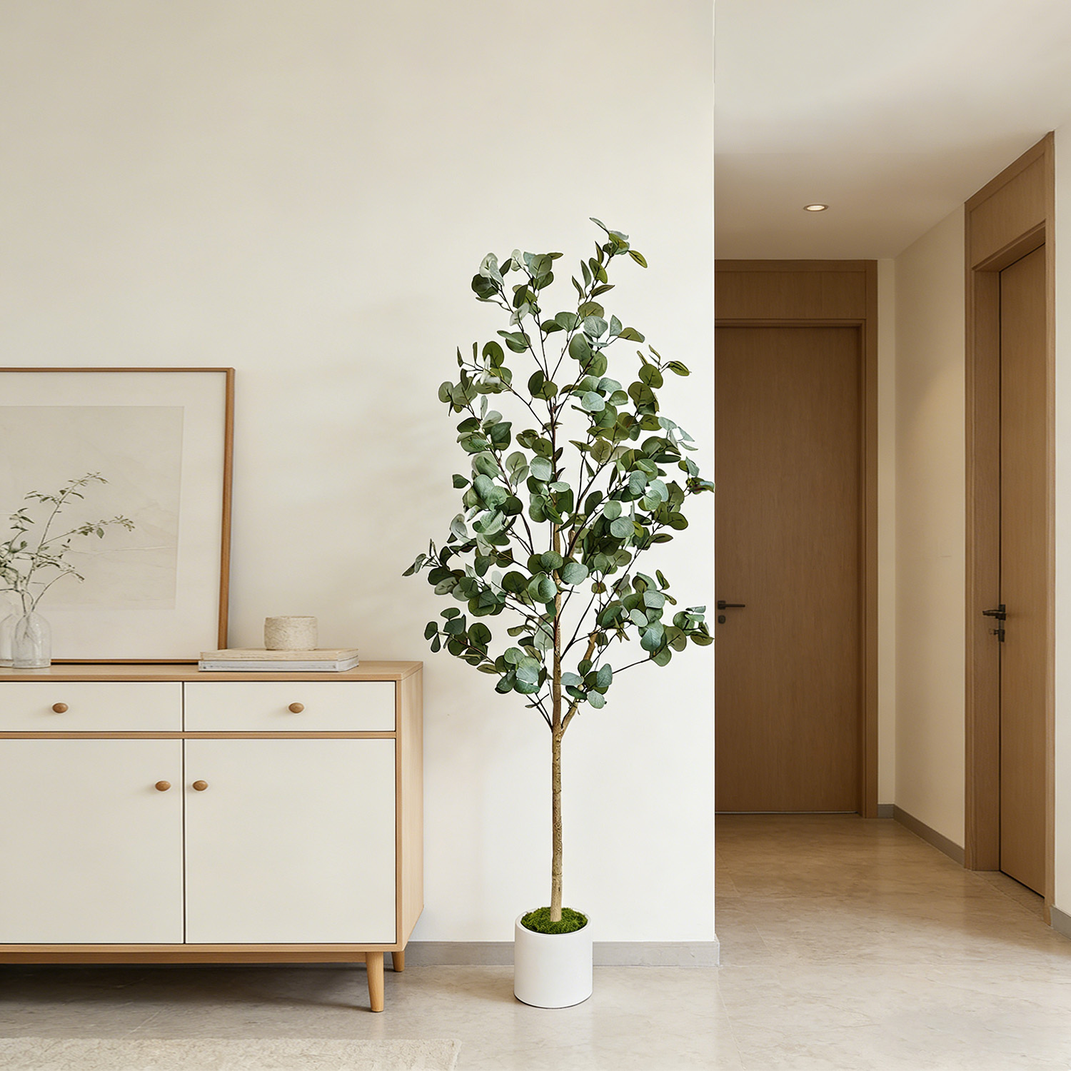 120-155Cm/5.1Ft Artificial Euc - مراجعة Dracaena Marginata وسعره