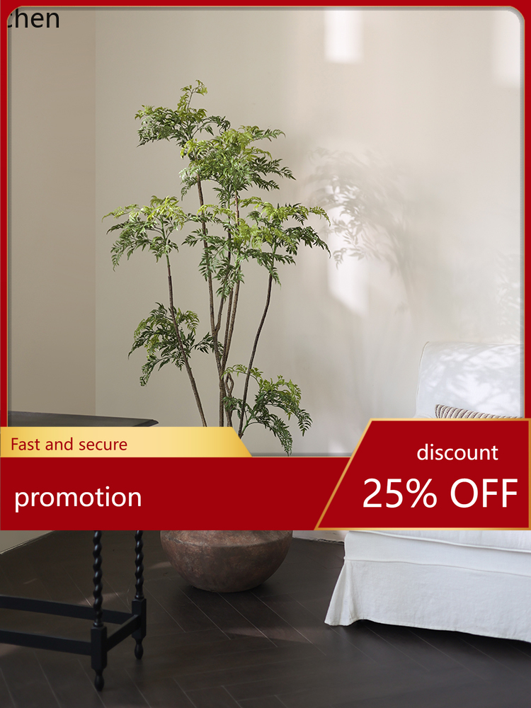 LYY  Floor Vase Green Plant Ar - مراجعة Ficus Lyrata Tree وسعره