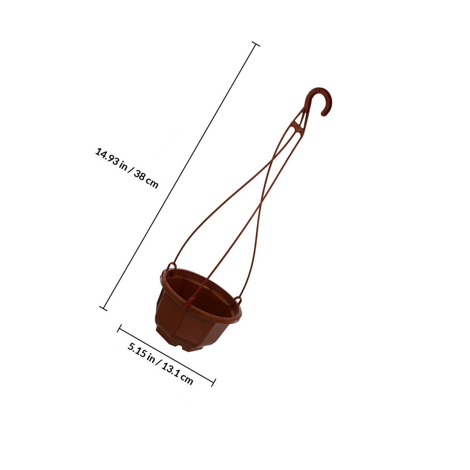 6Sets Hanging Flowerpot Lightw - مراجعة Spider Plant Hanging وسعره