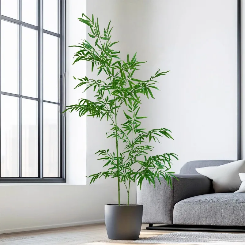 Artificial Bamboo Large Green  - مراجعة Dracaena Marginata وسعره