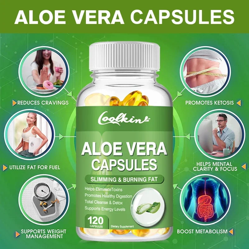 Aloe Vera Extract Capsules - R - مراجعة Aloe Vera Pot وسعره