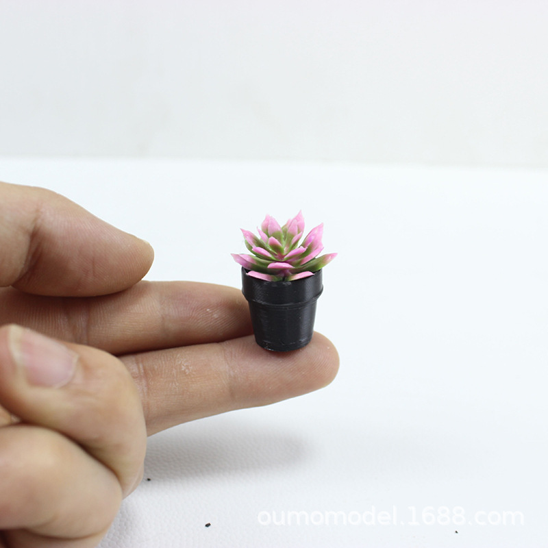 Mini Simulated Plants Cactus S - مراجعة Echeveria Succulent وسعره