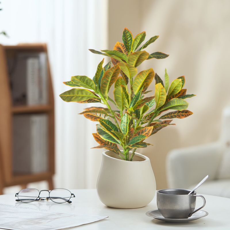 24-41cm Artificial Plants Fake - مراجعة Ficus Lyrata Tree وسعره
