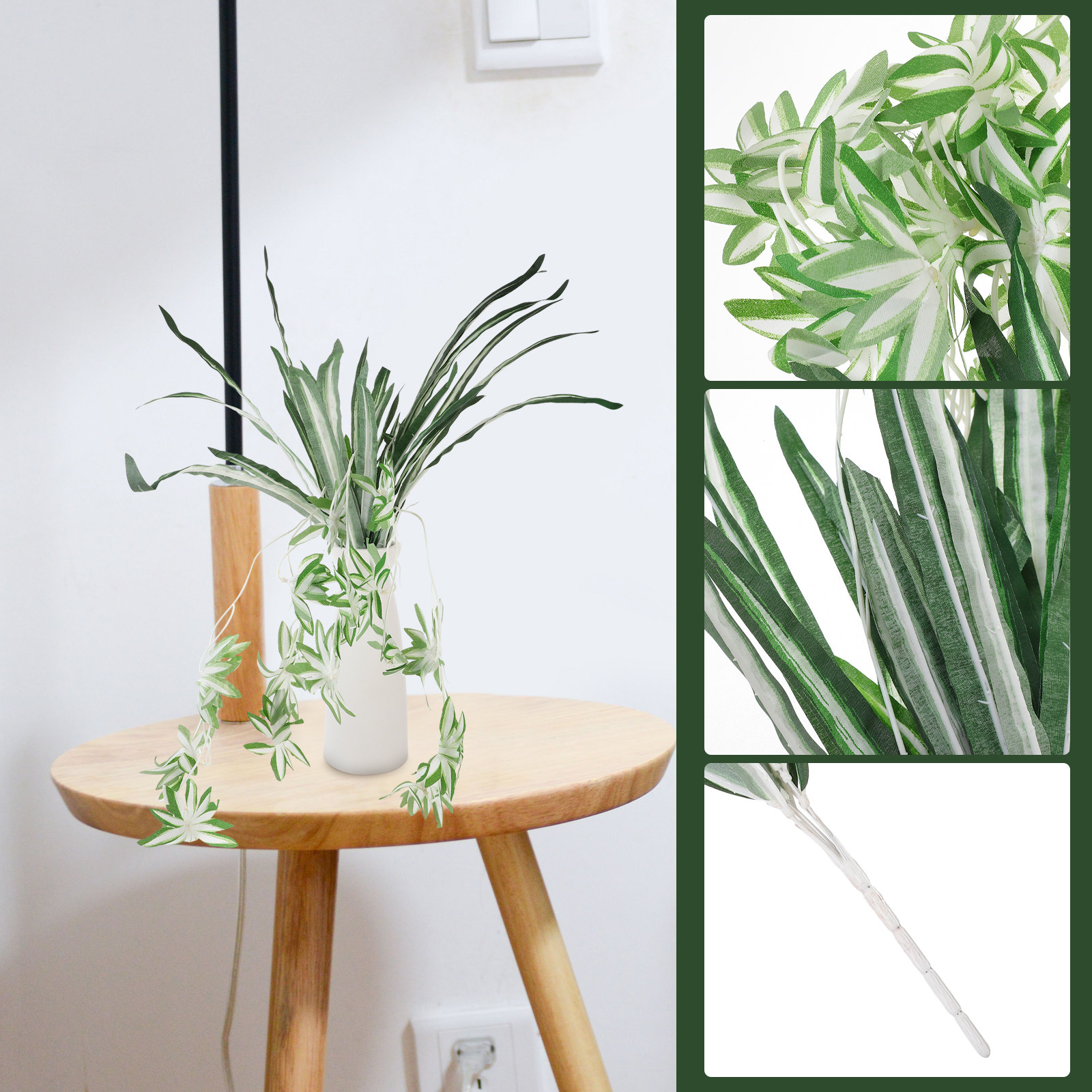 Artificial Hanging Spider Plan - مراجعة Spider Plant Hanging وسعره