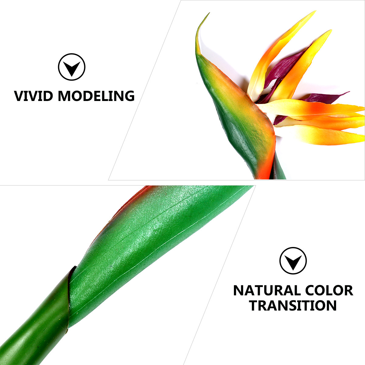 Artificial Strelitzia Bird of  - مراجعة Bird Paradise Strelitzia وسعره