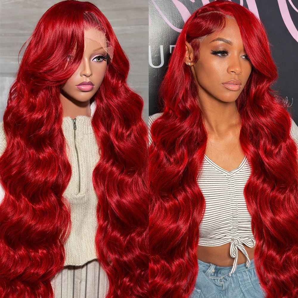 Body Wave Human Hair Wigs Red  - مراجعة Aglaonema Red وسعره