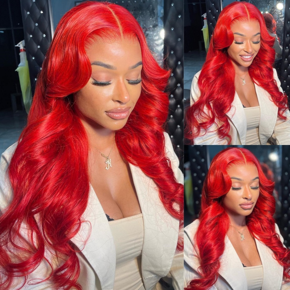 Body Wave Human Hair Wigs Red  - مراجعة Aglaonema Red وسعره