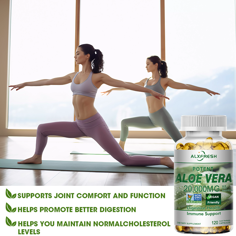 Aloe Vera Capsules Improve Dig - مراجعة Aloe Vera Pot وسعره