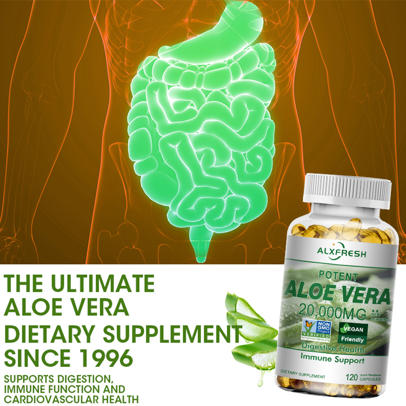 Aloe Vera Capsules Improve Dig - مراجعة Aloe Vera Pot وسعره