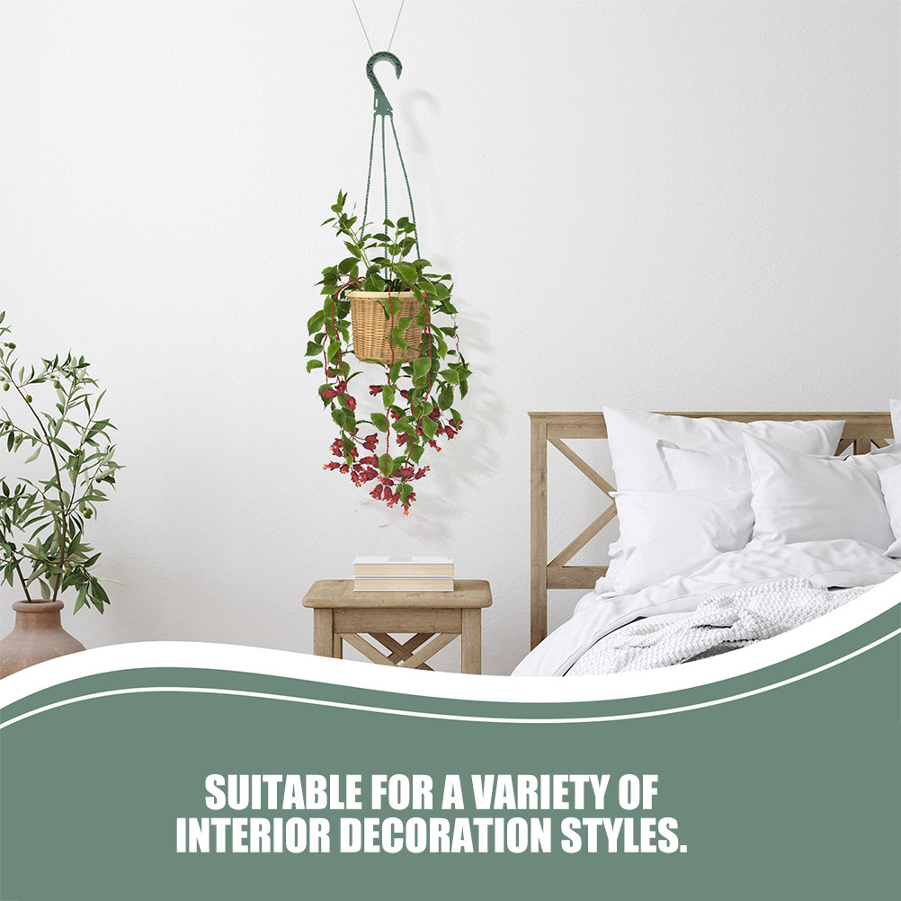 5Pcs Hanging Planter Hooks Ver - مراجعة Spider Plant Hanging وسعره