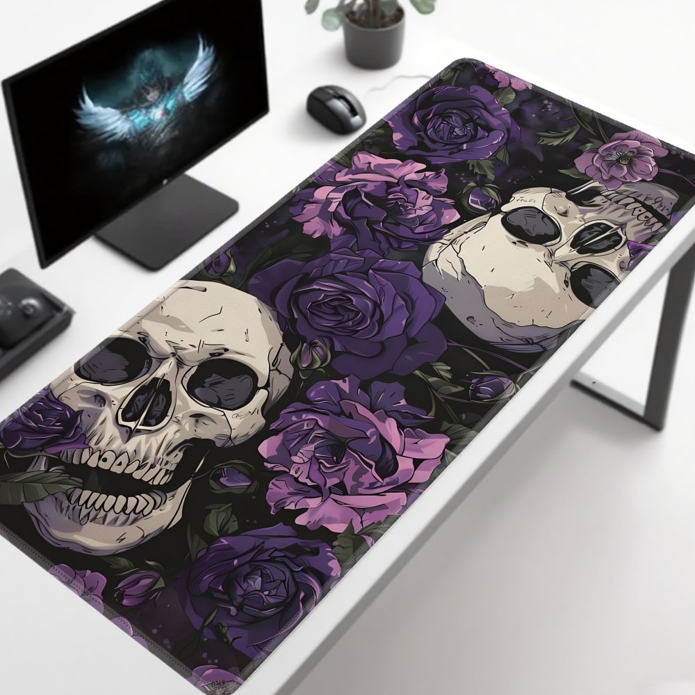 Gothic skull and purple flower - مراجعة Tradescantia Purple وسعره