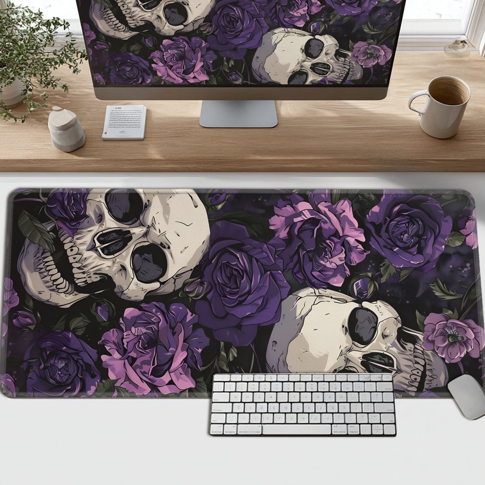 Gothic skull and purple flower - مراجعة Tradescantia Purple وسعره