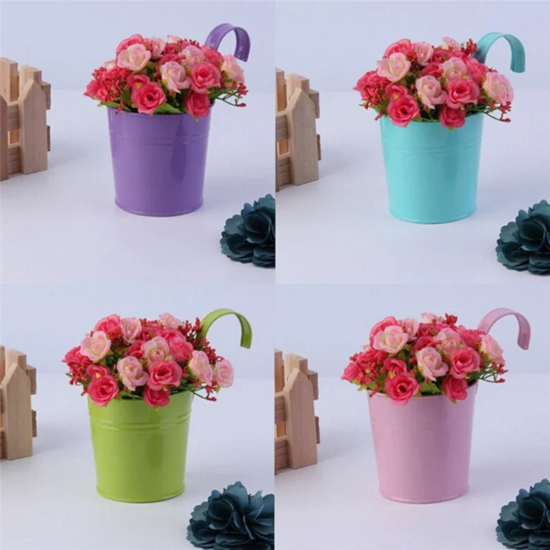 10 Colors Metal Iron Flower Wa - مراجعة Echeveria Succulent وسعره