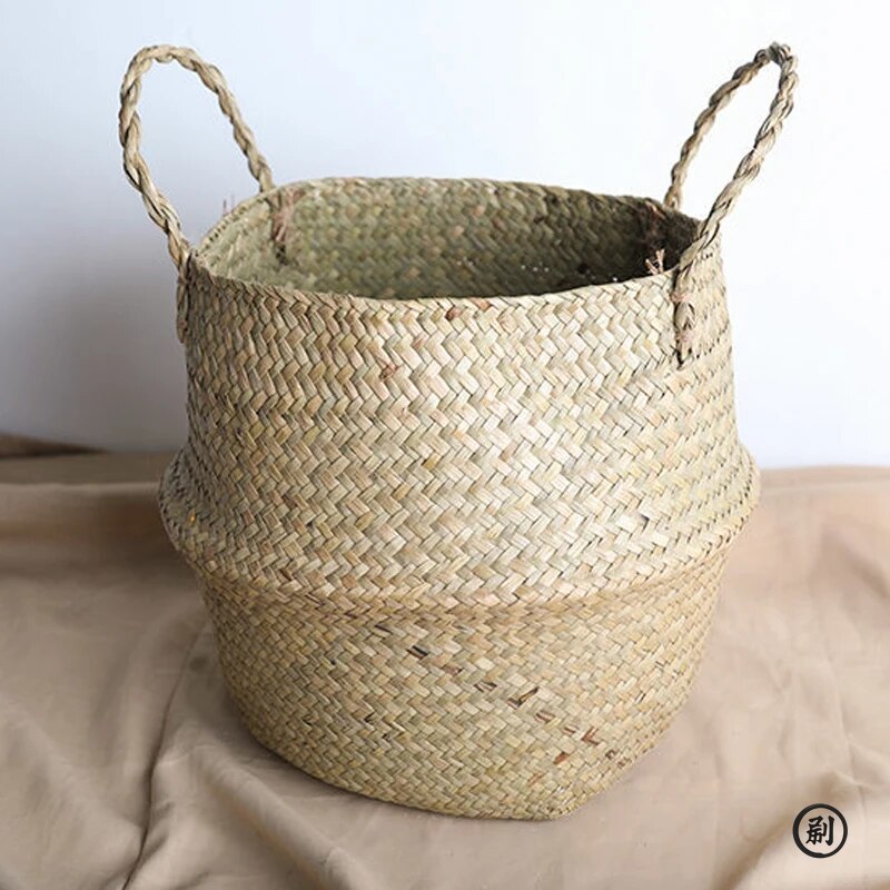 Wicker Basket Toy Organizer Fo - مراجعة Aloe Vera Pot وسعره